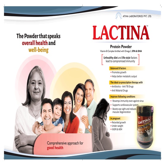 LACTINA PROTEIN POWDER.
